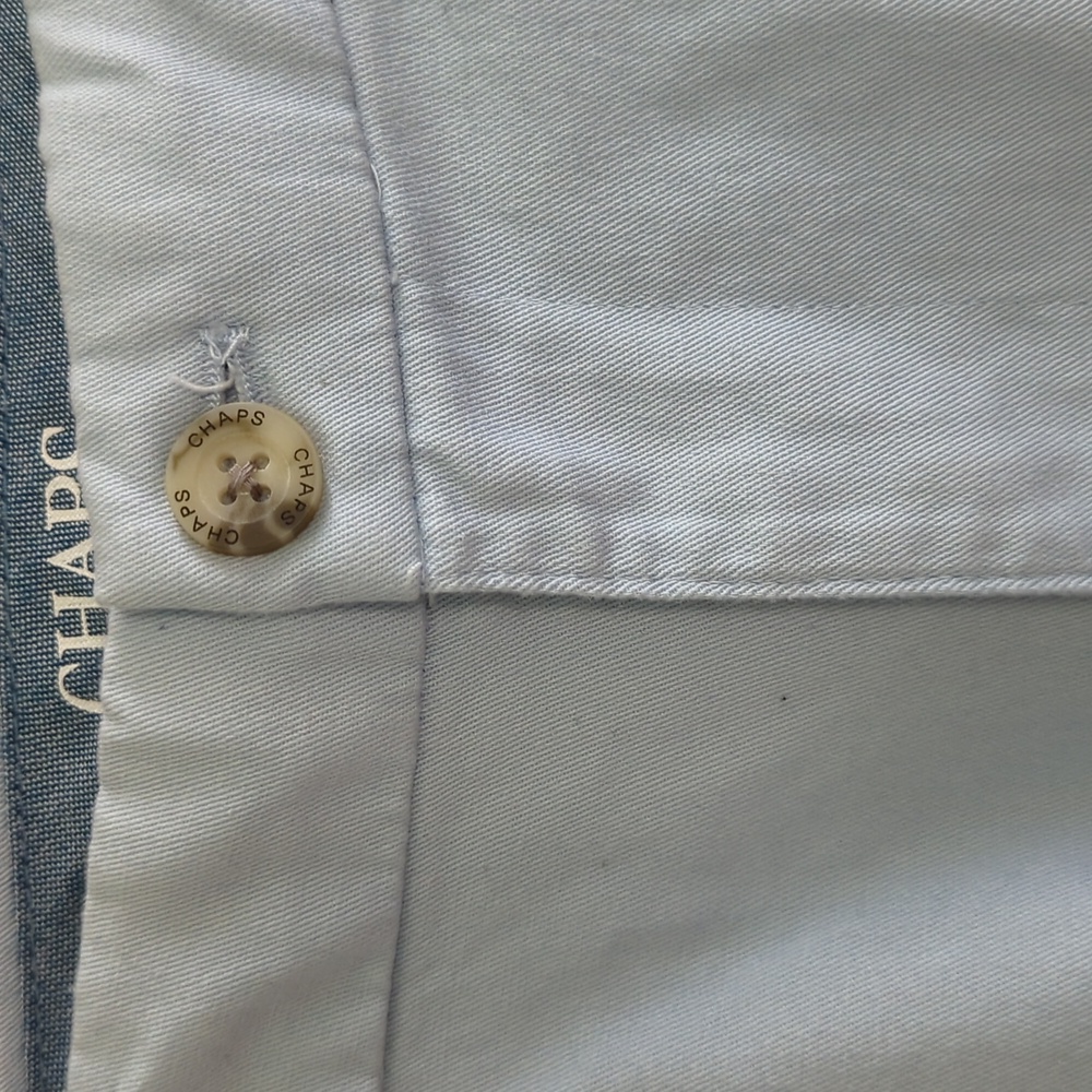 NWT Chaps Men's Shorts light blue - Picture 3 of 10